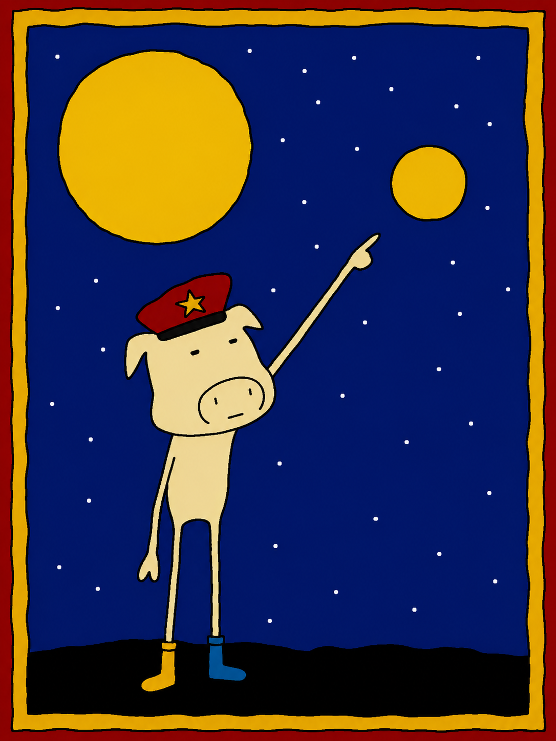 THE SECOND MOON IS SCHEDULED